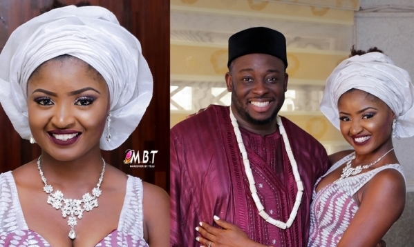 Nigerian Comedian Jedi weds Olajumoke LoveweddingsNG