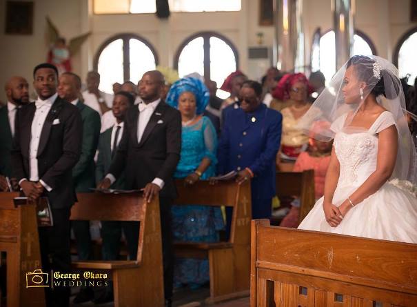 Ebuka Obi - Uchendu Cynthia Obianodo White Wedding LoveweddingsNG - first look