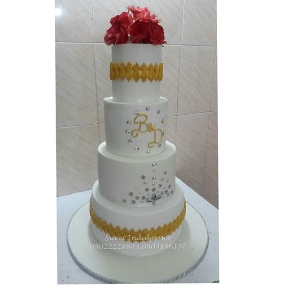 Nigerian Wedding Cake Boludotman2015 LoveweddingsNG Sweet Indulgence