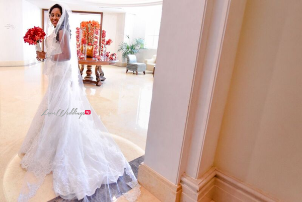 Nigerian Wedding in Dubai Bride LoveweddingsNG Save the Date