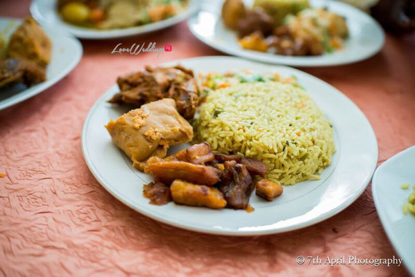 Nigerian White Wedding - Afaa and Percy 7th April Photography LoveweddingsNG food