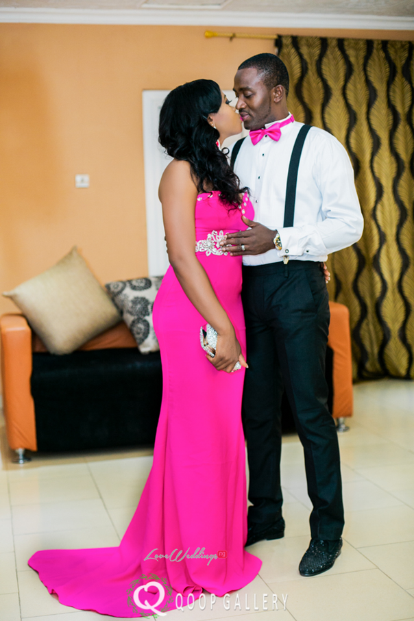 Nigerian White Wedding - Bride and Groom Kiss - Teju Yinka LoveweddingsNG 1