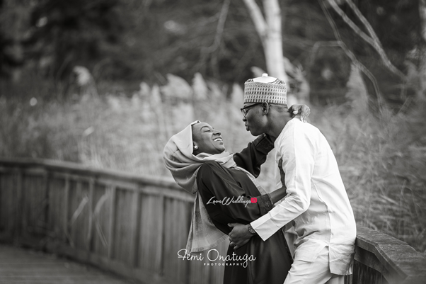 Nigerian Engagement Shoot Bilkisu and Hakeem Femi Onatuga LoveweddingsNG