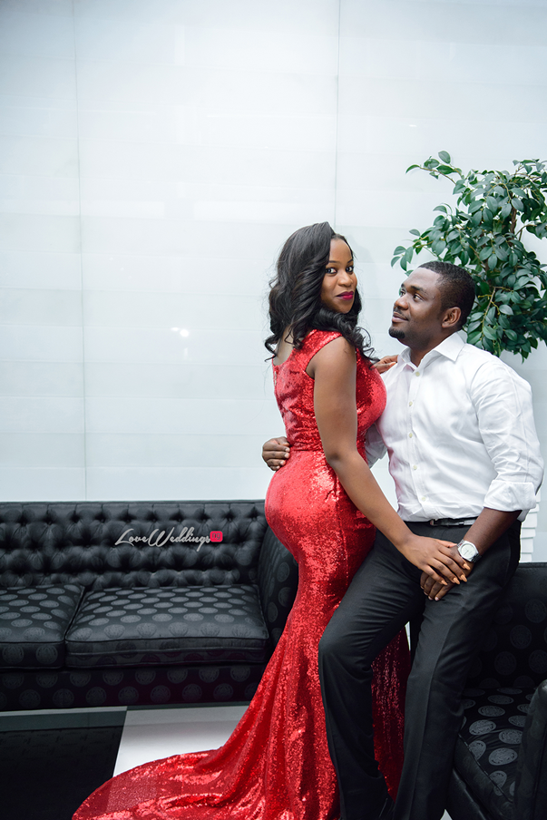 Nigerian Engagement Shoot - Ginika and Okey LoveweddingsNG 5