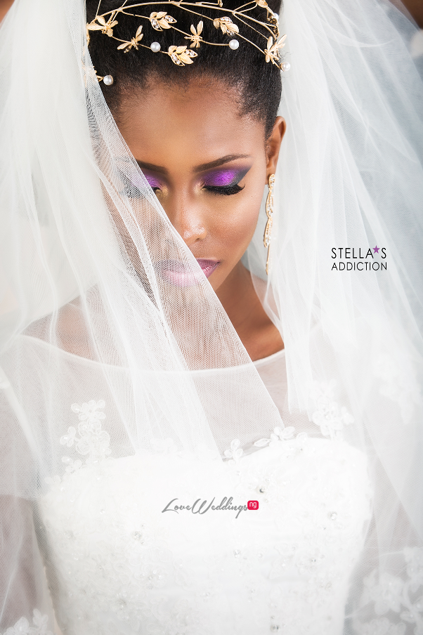 Bridal Hair and Makeup Inspiration Stellas Addiction LoveweddingsNG 9