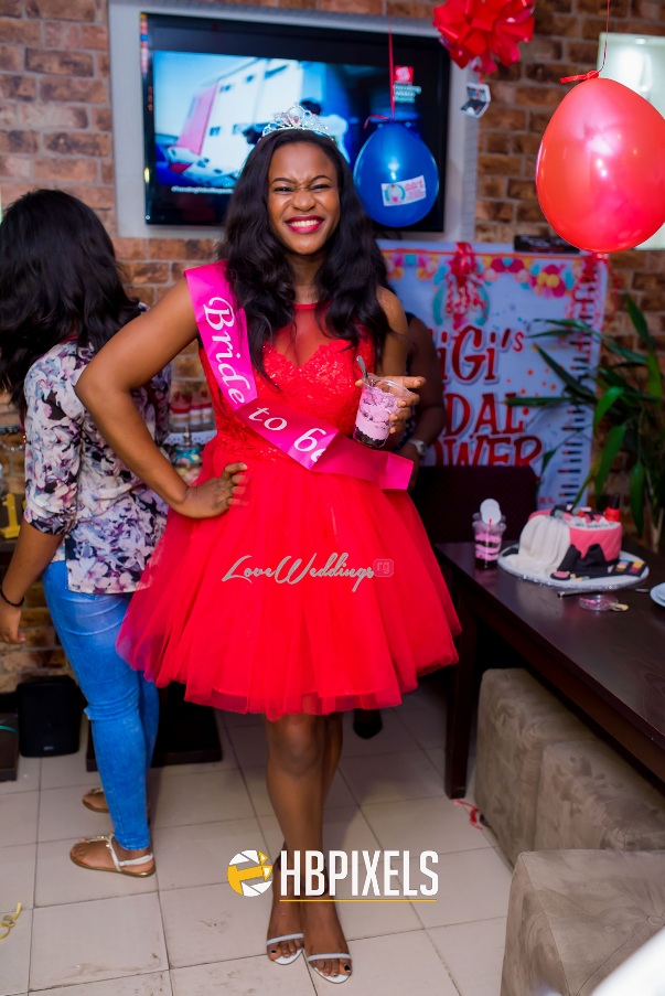 Nigerian Bridal Shower - Ginika Okolie #GiiOkey2016 LoveweddingsNG 11