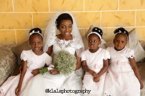 Nigerian Bride and Little Brides - Tosin & Wale LoveweddingsNG Klala Photography
