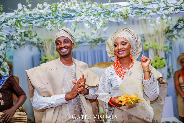 Nigerian Traditional Wedding #MrandMrsChurch Trendybee Events LoveweddingsNG