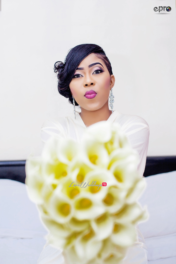 Nigerian Wedding - Joy and Jonathan Bridal Bouquet LoveweddingsNG