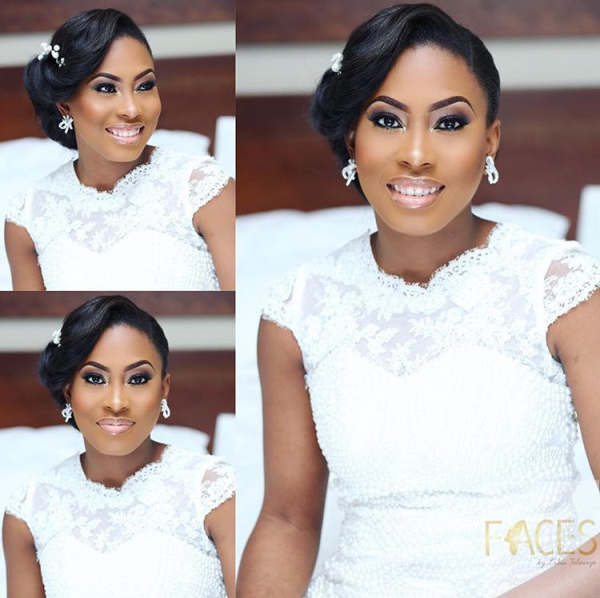 Nigerian Wedding #MeetTheShyngles Adeola and Ayodeji Bridal Makeup Faces by Labisi