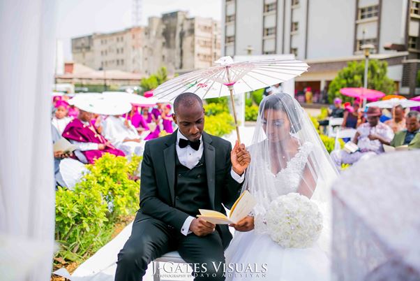 Nigerian White Wedding #MrandMrsChurch LoveweddingsNG Trendy Bee Events