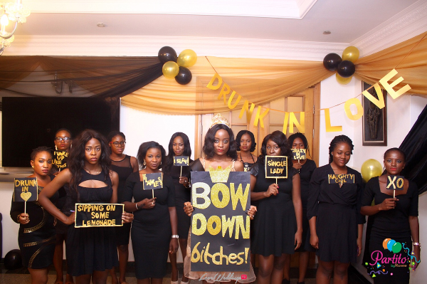 Dami's Beyonce Themed Bridal Shower Partito By Ronnie Bride and Friends LoveweddingsNG