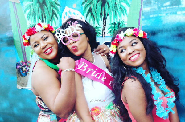 Keona's Hawaian Themed Bridal Shower Bride and Friends Partito by Ronnie LoveweddingsNG 1