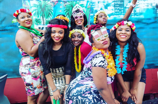 Keona's Hawaian Themed Bridal Shower Bride and Friends Partito by Ronnie LoveweddingsNG