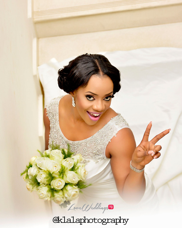 Nigerian Bride Bouquet Isioma and Ifeanyi LoveweddingsNG Klala Photography