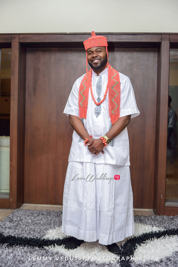 Nigerian Traditional Groom Jane and Solomon Lemmy Vedutti Photography LoveweddingsNG 1