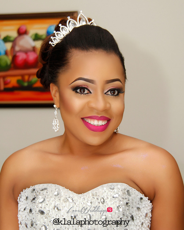 Nigerian Wedding Bridal Makeup LoveweddingsNG Klala Photography