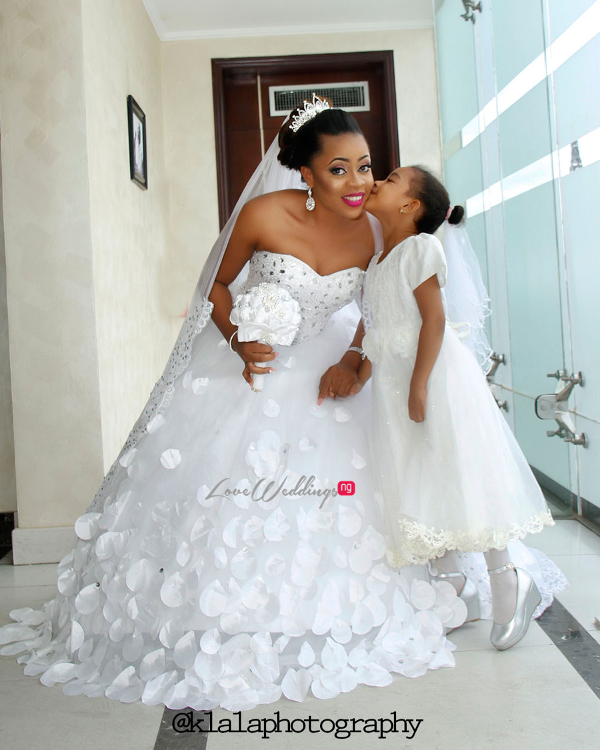 Nigerian Wedding Bride and Little Bride LoveweddingsNG Klala Photography 2