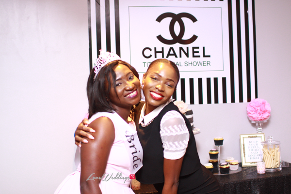 Titi's Chanel Themed Bridal Shower Bride and Friend Partito By Ronnie LoveweddingsNG
