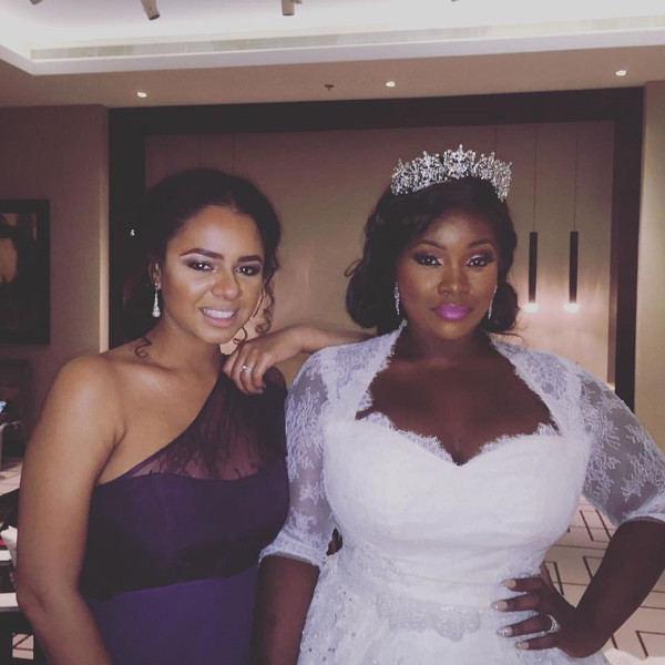 Tolu Oniru Tunde Demuren Dubai Wedding Bride and Bridesmaids LoveweddingsNG