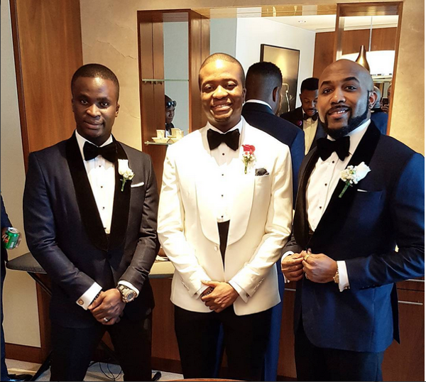 Tolu Oniru Tunde Demuren Dubai Wedding Groom and Groomsmen LoveweddingsNG 1