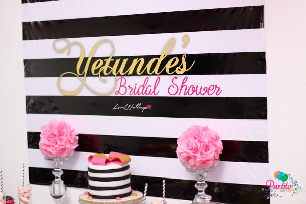 Yetunde's Kate Spade Themed Bridal Shower Decor LoveweddingsNG Partito by Ronnie