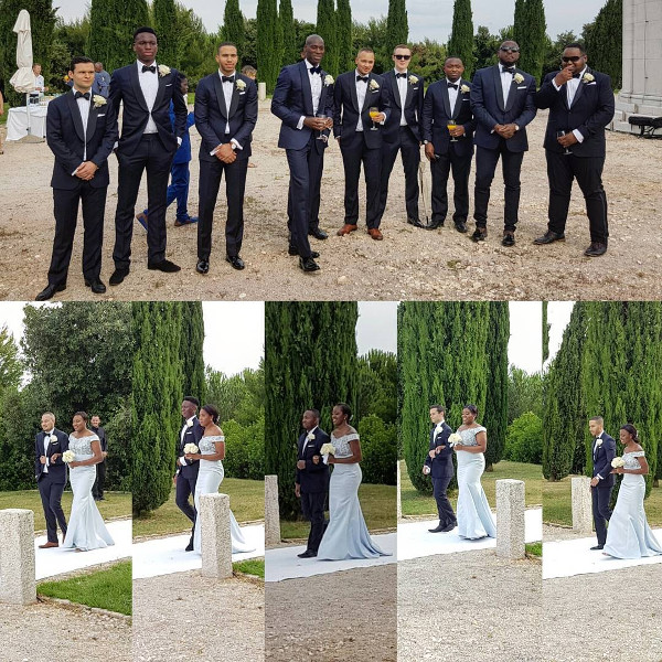 Chinwetel Ejiofor's sister Kandi weds Dele #Kandele Destination Wedding Croatia Bridal Party LoveweddingsNG