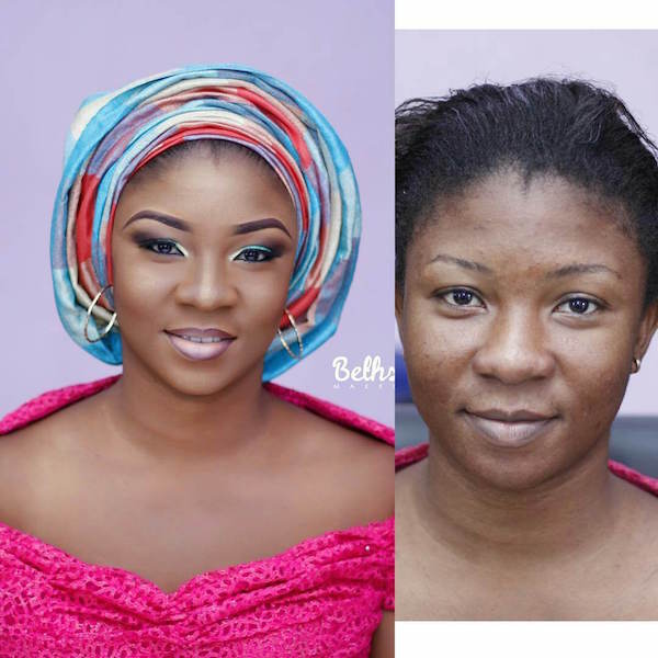 Nigerian-Bridal-Makeover-Before-and-After-Bethsaida-makeovers-LoveweddingsNG