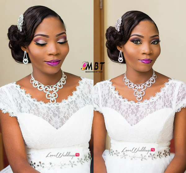 Nigerian Bridal Makeup Nazas Diary Makeover by Teju LoveweddingsNG 2