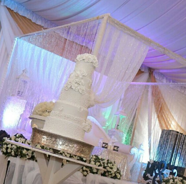 Nigerian Wedding Cake Alma Jesse LoveweddingsNG
