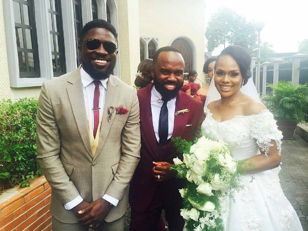 Noble Igwe Chioma Otisi Segun Demuren Nigerian Celebrity Wedding LoveweddingsNG