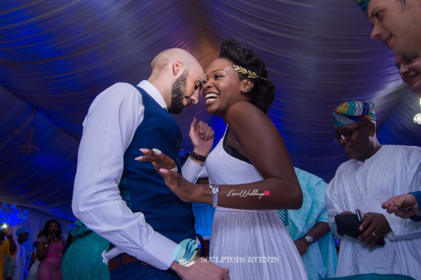 Esther and Kyrillos Yoruba Greek Wedding Bride and Groom Dance Sculptors Event Planners LoveweddingsNG 1