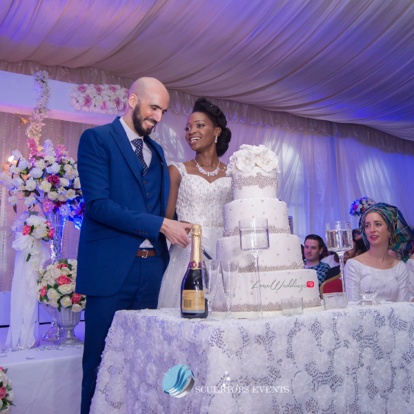 Esther and Kyrillos Yoruba Greek Wedding Cake Sculptors Event Planners LoveweddingsNG