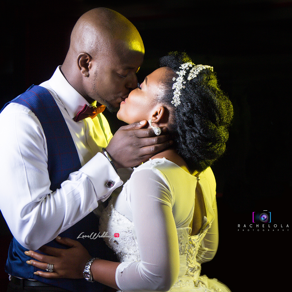 Nigerian White Wedding Couple Kiss Seyi and Bisola DBM Pictures LoveweddingsNG