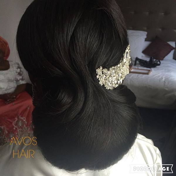 UK Bridal Stylist Avos Hair LoveweddingsNG 1