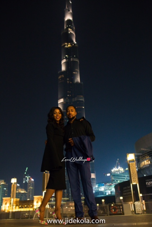 Dubai PreWedding Shoot Burj Khalifa Frankeen2016 Jide Kola LoveweddingsNG