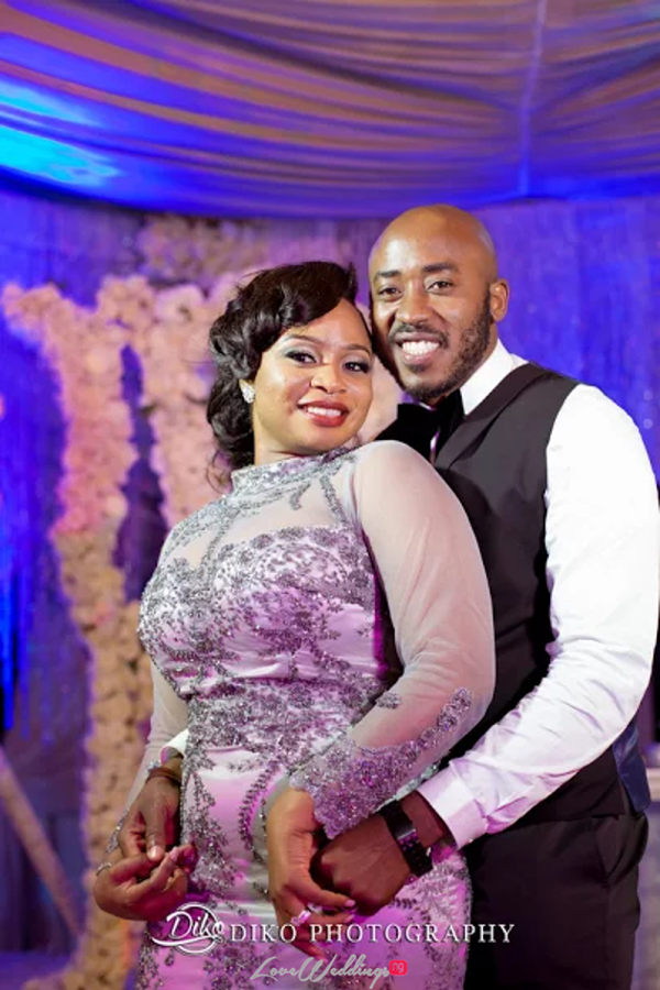 Nigerian Bride and Groom Reception Outfit Judith & Kingsley Diko Photography LoveweddingsNG