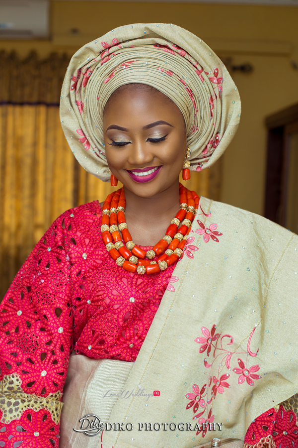 Nigerian Traditional Bride Adefunke & Adebola Diko Photography LoveweddingsNG 2