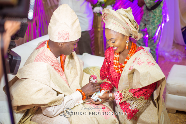 Nigerian Traditional Bride and Groom Adefunke & Adebola Diko Photography LoveweddingsNG