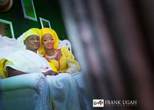 Nigerian Traditional Bride and Groom Kunbi Oyelese Lanre Tomori LoveweddingsNG 3