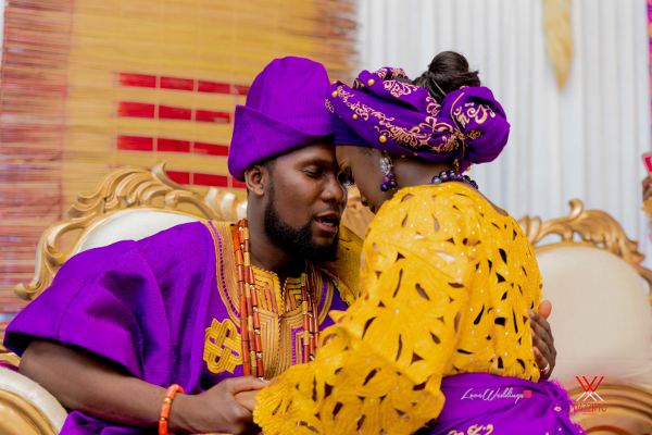 Nigerian Traditional Wedding in London Seun and Segun Bride and Groom LoveweddingsNG Dazzitto Photography 1