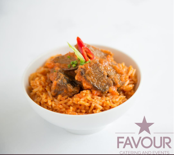 Nigerian UK Wedding Caterer Jollof Rice Favour Catering and Events LoveweddingsNG