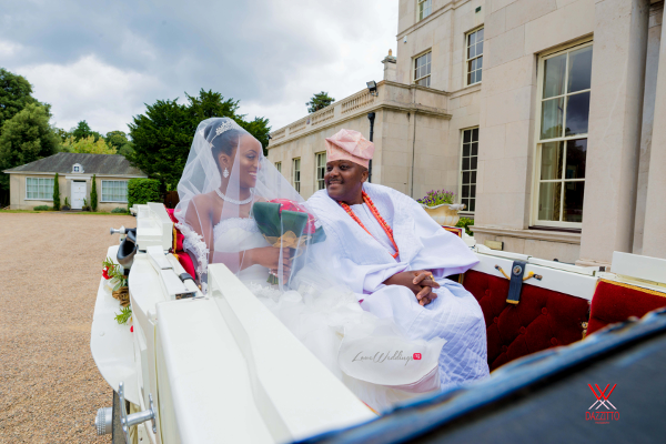 Nigerian Wedding in London Seun and Segun Bride and Father LoveweddingsNG Dazzitto Photography
