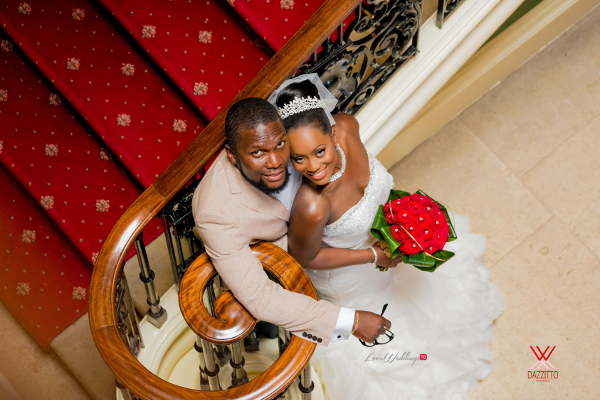 Nigerian Wedding in London Seun and Segun Bride and Groom LoveweddingsNG Dazzitto Photography 6