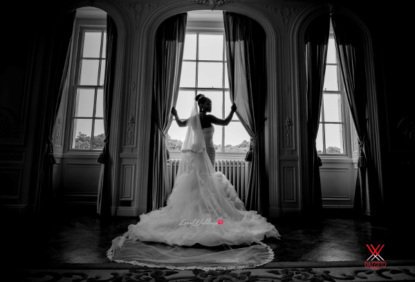 Nigerian Wedding in London Seun and Segun Bride in Gown LoveweddingsNG Dazzitto Photography