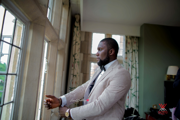 Nigerian Wedding in London Seun and Segun Groom LoveweddingsNG Dazzitto Photography