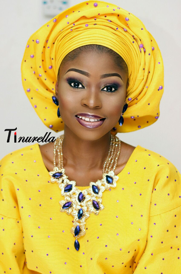 Nigerian Traditional Bridal Aso Oke Head to Toe LoveweddingsNG 2