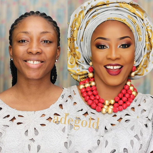 nigerian-bridal-makeover-before-and-after-adegold-mua-loveweddingsng