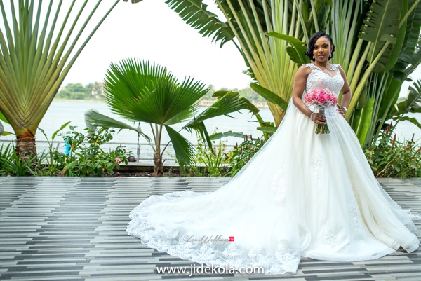 Nigerian Bridal Gown - Prince Kasali and Olori Abisoye Jide Kola LoveWeddingsNG