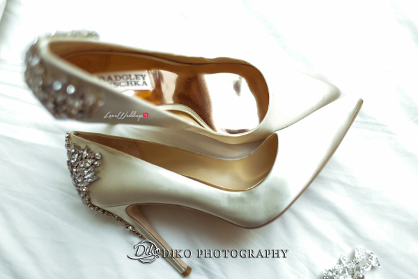 Nigerian Bridal Shoes Badgley Mischka Amaka and Oba 3003 Events LoveWeddingsNG